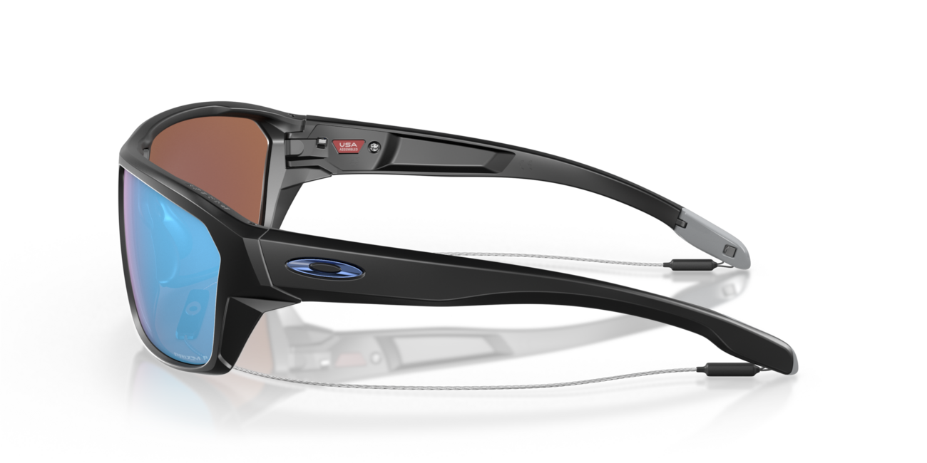 Oakley SPLIT SHOT сонцезахисні окуляри з оправою matte black та лінзами Prizm Deep Water Polar 64