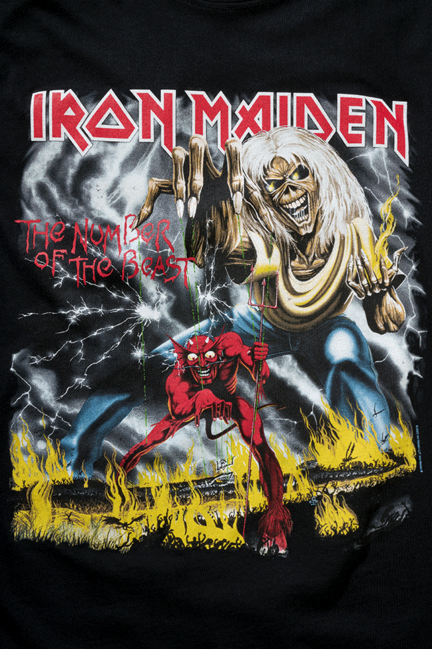 Brandit Iron Maiden футболка Number of the Beast II, чорна