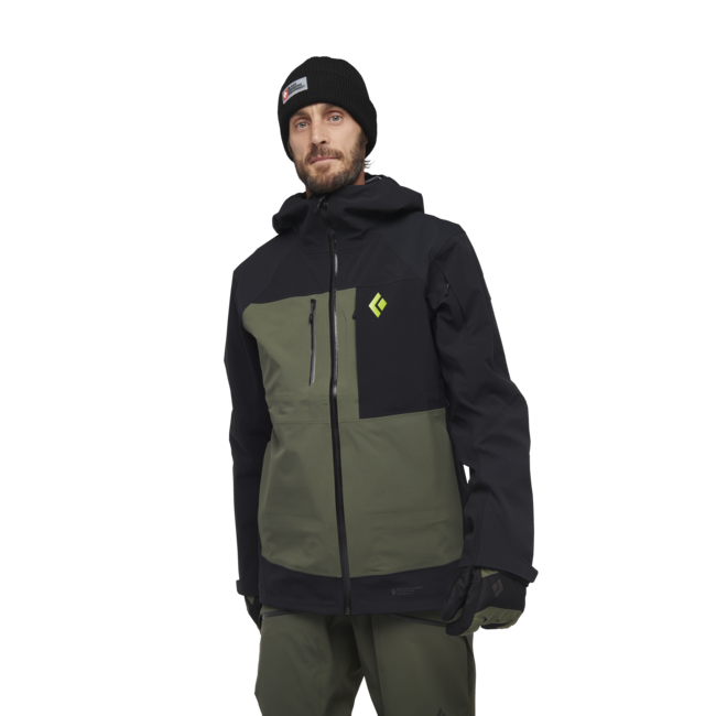 Black Diamond Recon Stretch Pro Shell лижна куртка чоловіча, чорний-tundra