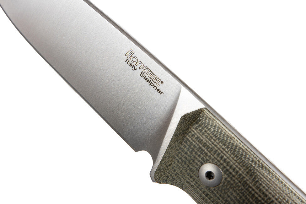 Lionsteel B35 CVG ніж bushcraft з твердим лезом із сталі Sleipner typ