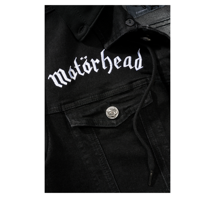 Brandit Motörhead Cradock джинсова куртка, чорна-чорна