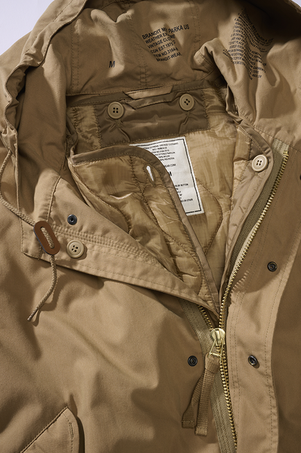 Brandit М51 US Parka, верблюжий