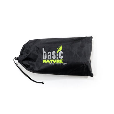 BasicNature Compact компактний складний стілець, чорний/помаранчевий