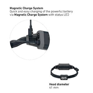 LEDLENSER NEO5R налобний ліхтар, чорно-синій