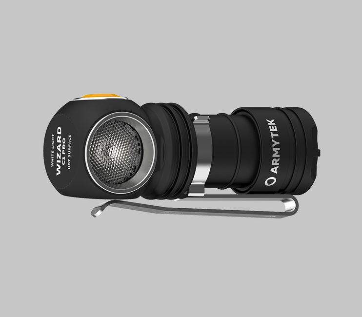 ArmyTek Wizard C1 Pro LED налобний ліхтар з магнітним утримувачем та живленням від акумулятора Magnet White, 1000 лм, 1440 год, 55 г