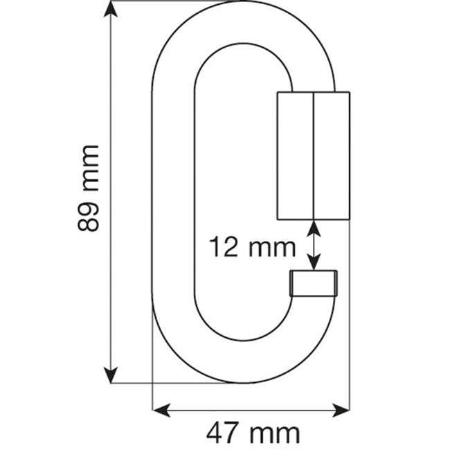 CAMP Oval Quick Link набір 5 шт. Mailony 10 mm