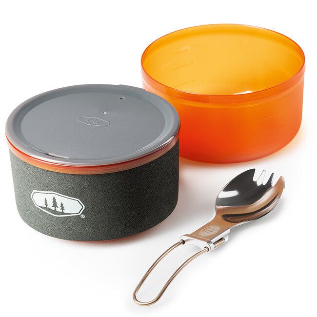GSI Outdoors Halulite Soloist компактний набір посуду для однієї особи 1,1 л
