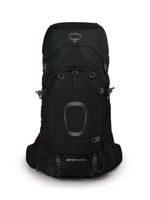OSPREY AETHER PLUS 60 туристичний рюкзак, чорний