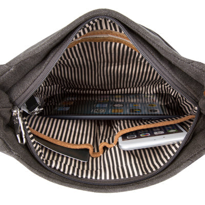 Travelon Heritage Hobo сумка проти крадіжки, світло-сіра