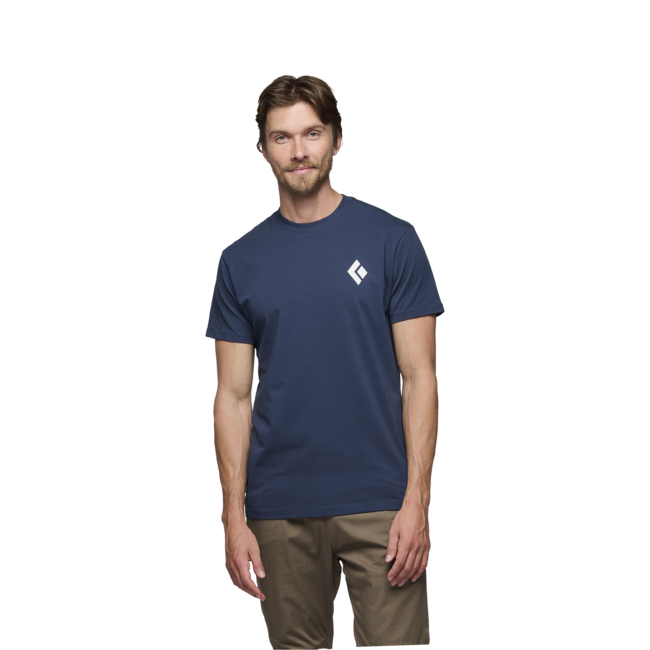 Black Diamond Equipment For Alpinist футболка чоловіча з коротким рукавом, індиго