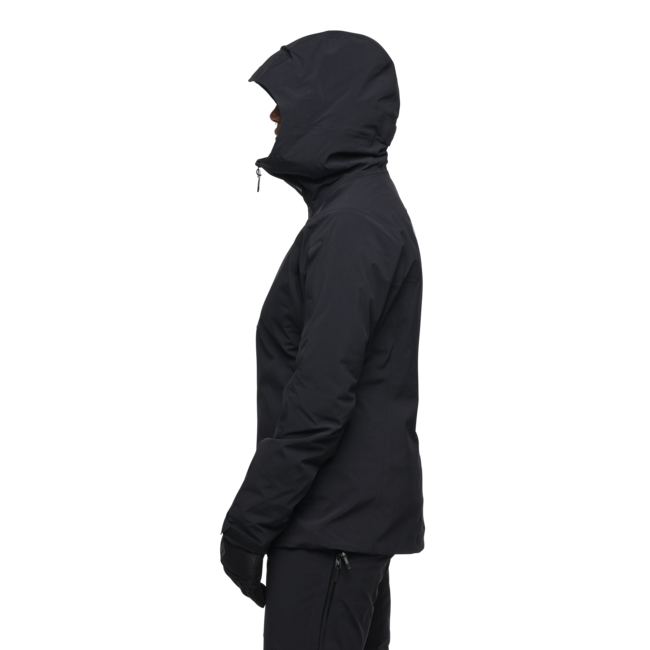 Black Diamond Recon Insulated Shell непромокаюча куртка жіноча, чорна