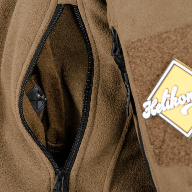 Helikon-Tex Liberty Heavy флісова куртка, чорна, 390g/m2