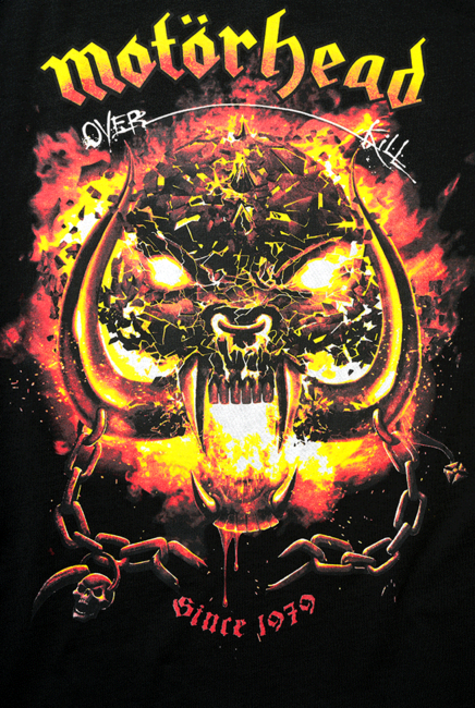 Brandit Motörhead майка Overkill, чорна