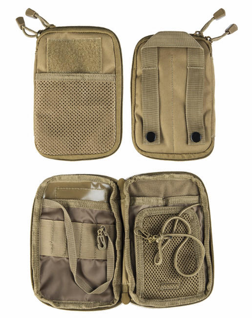 Mil-Tec MOLLE поясна сумка, койотовий коричневий