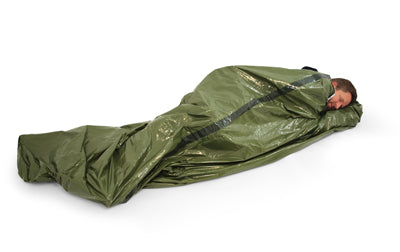 Origin Outdoors намет на виживання 3 в 1, 240x107x92 см, зелений