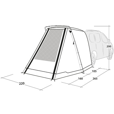 Outwell Sandcrest S намет