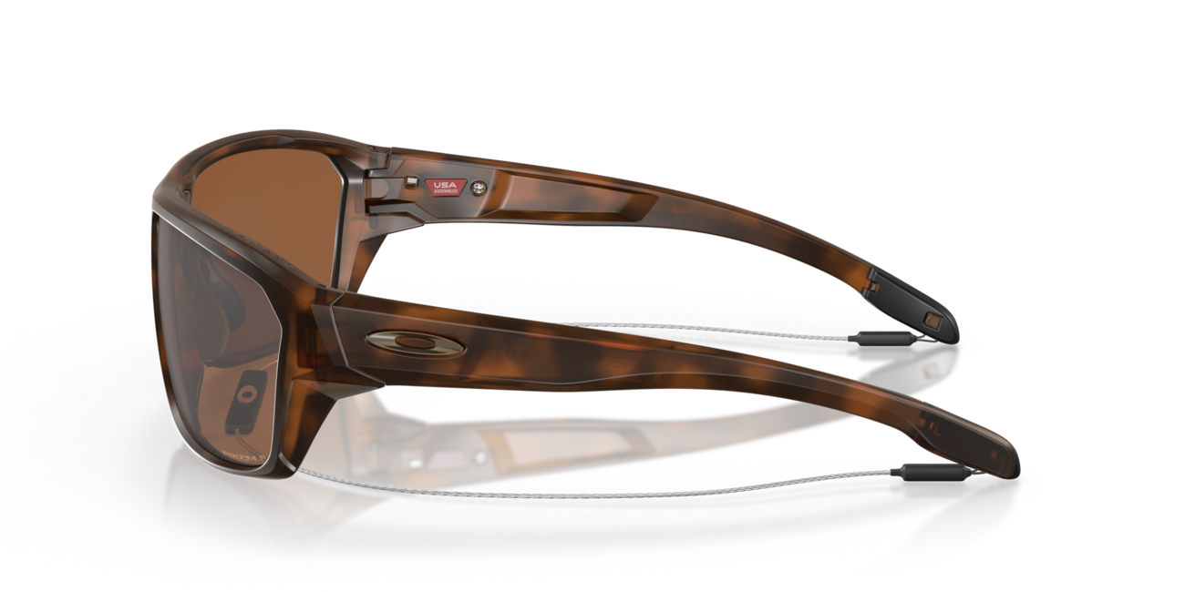 Oakley SPLIT SHOT сонячні окуляри з оправою matte brown tortoise та лінзами Prizm Tungsten Polarized, 64