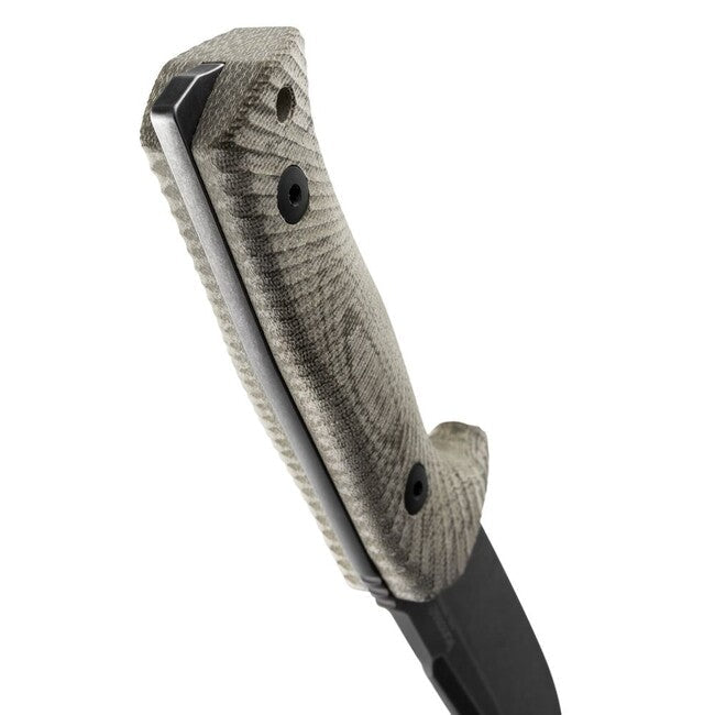 Lionsteel T5B кинджал середньої довжини з canvas micarta руків'ям CVG, зелений
