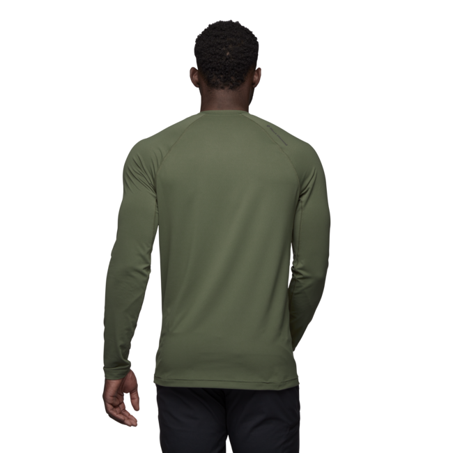 Black Diamond Alpenglow Crew футболка чоловіча з довгим рукавом, тундра