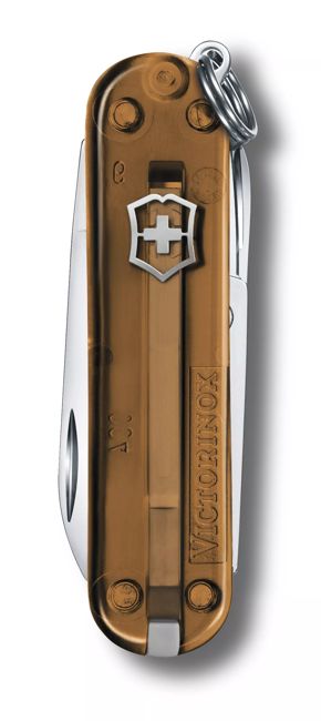Victorinox Classic SD складний ніж, прозорий, коричневий