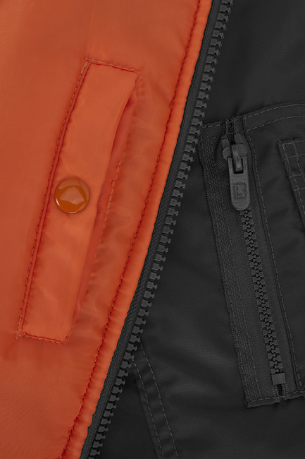 Brandit MA1 куртка дитяча, чорна
