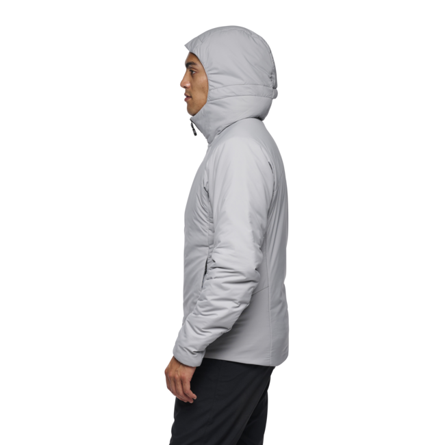 Black Diamond First Light Stretch толстовка з капюшоном чоловіча, pewter