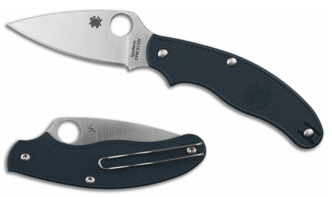 Spyderco UK Penknife кишеньковий повсякденний ніж 7,5 см, темно-синій
