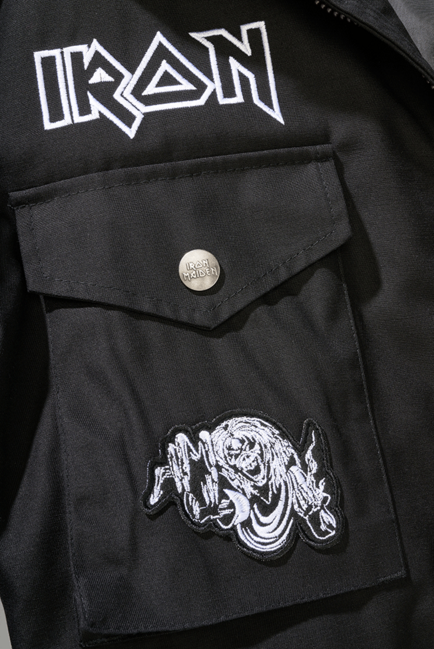 Brandit Iron Maiden M65 куртка, чорна