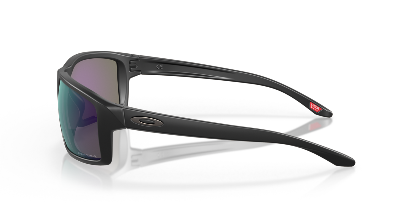 Oakley GIBSTON сонячні окуляри з оправою matte black та з лінзами Prizm Jade, 61