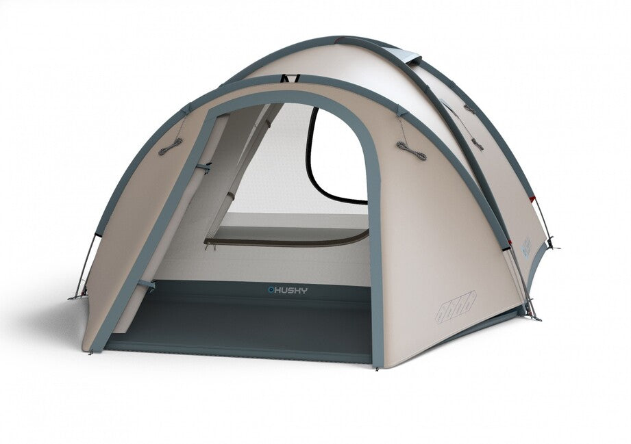 Husky Bizon 3 Classic сімейний намет для 3 осіб, light grey