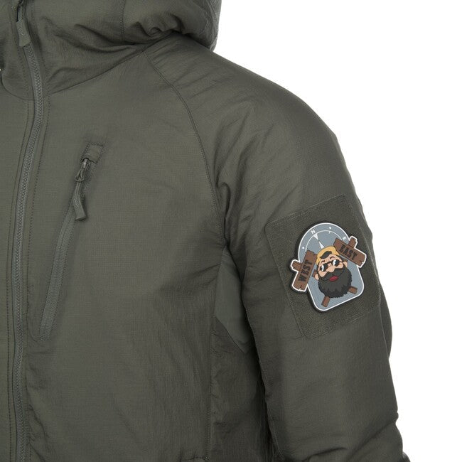 Helikon-Tex WOLFHOUND куртка з капюшоном Climashield Apex, US вудленд