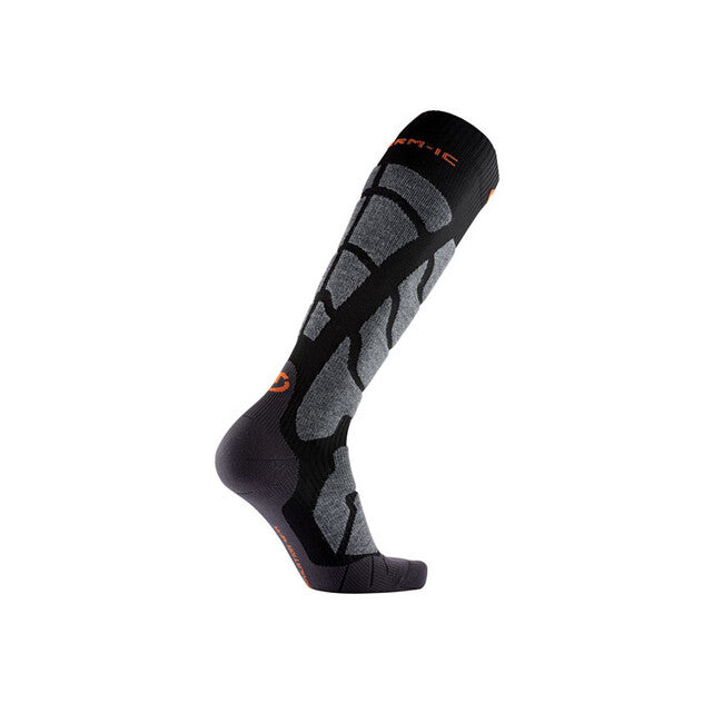 Therm-ic лижні шкарпетки, сіро-чорні
