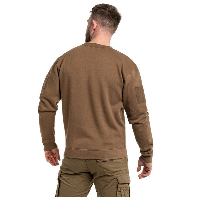 Mil-Tec Tactical світшот з круглим вирізом, dark coyote