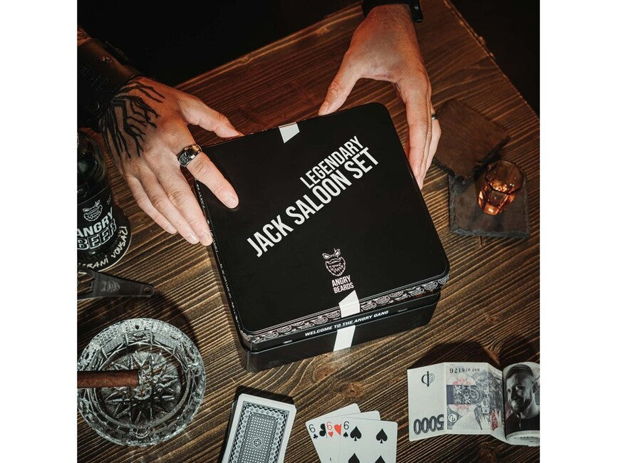 Angry Beards Legendary Jack Saloon косметичний набір чоловічий
