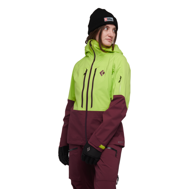 Black Diamond Recon Lt Stretch Shell лижна куртка жіноча, алое-ожина
