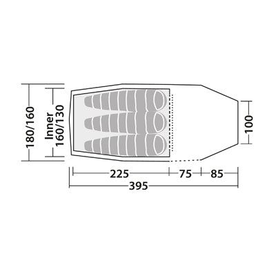Robens Voyager EX намет на 3 особи