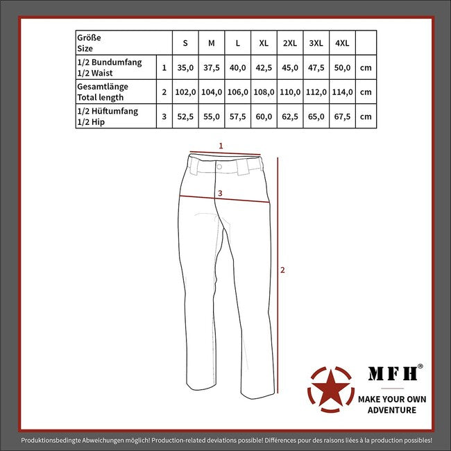 MFH спортивні штани, OD зелений