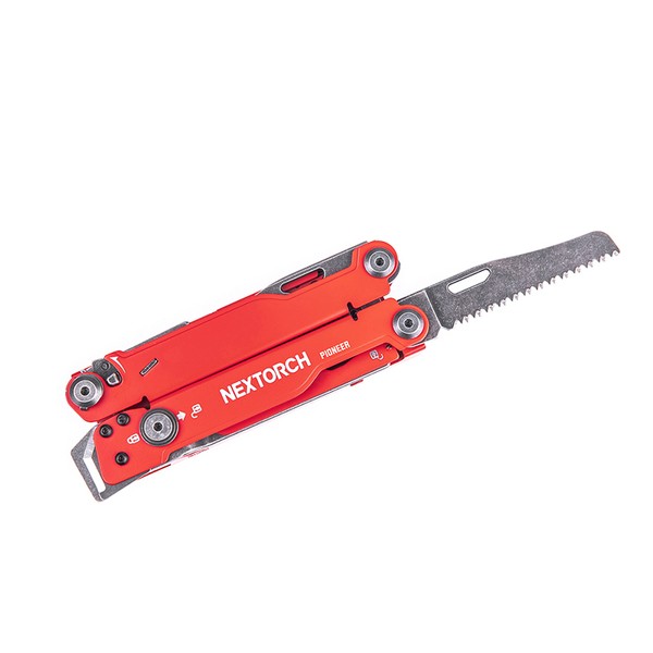 NexTorch® Pioneer MT20RE багатофункціональний інструмент rescue edition, червоний