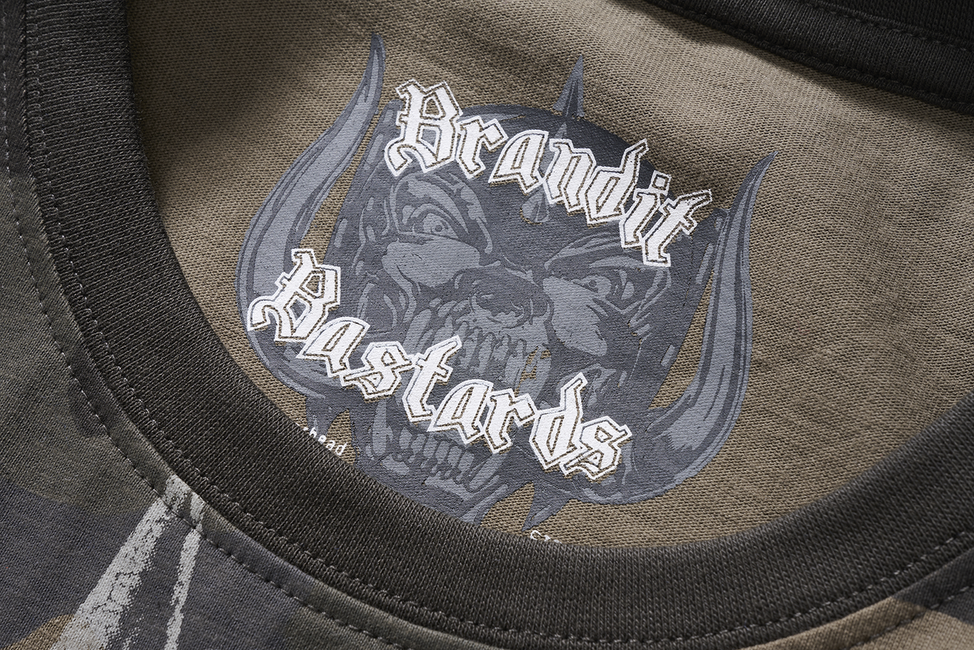 Brandit Motörhead Warpig Print футболка, темний камуфляж