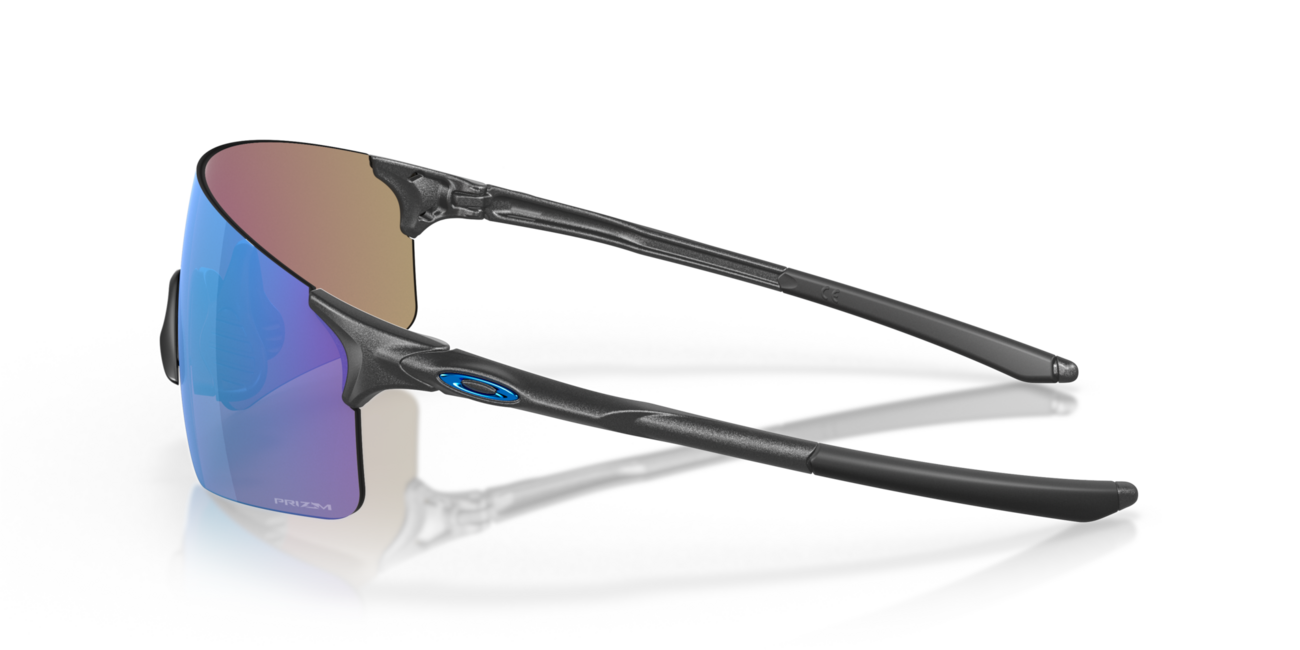 Oakley EVZERO BLADES сонячні окуляри з оправою Steel та зі скельцами Prizm Sapphire