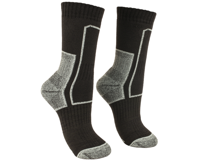 BENNON TREK SOCK треккінгові шкарпетки, чорна/сіра