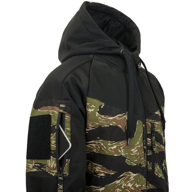 Helikon-Tex ROGUE HOODIE куртка, чорна/тигрова смуга
