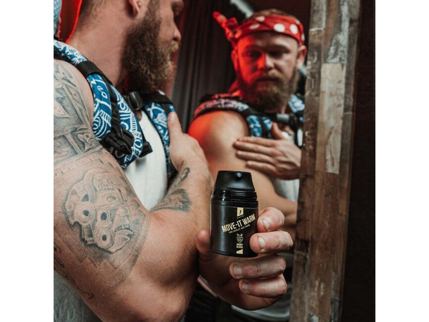 Angry Beards Usain Hot спортивний розігрівальний гель, 50 ml