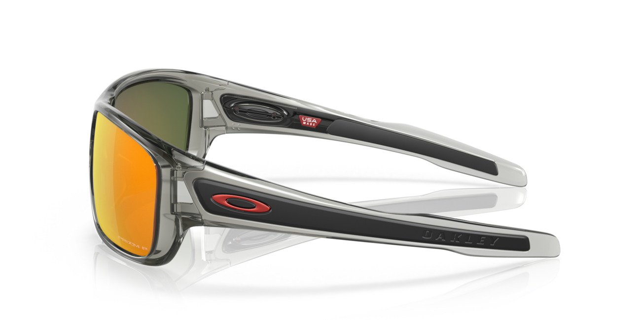 Oakley TURBINE сонячні окуляри з оправою Grey Ink та лінзами Prizm Ruby Polarized, 65