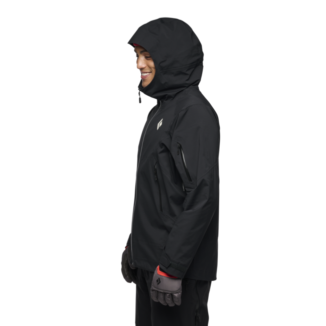 Black Diamond Recon Lt Stretch Shell лижна куртка чоловіча, чорна