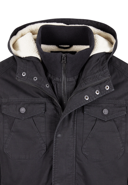 Brandit Meadow Jacket зимова куртка чоловіча, чорна