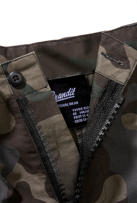 Brandit BDU Ripstop шорти дитячі, darkcamo