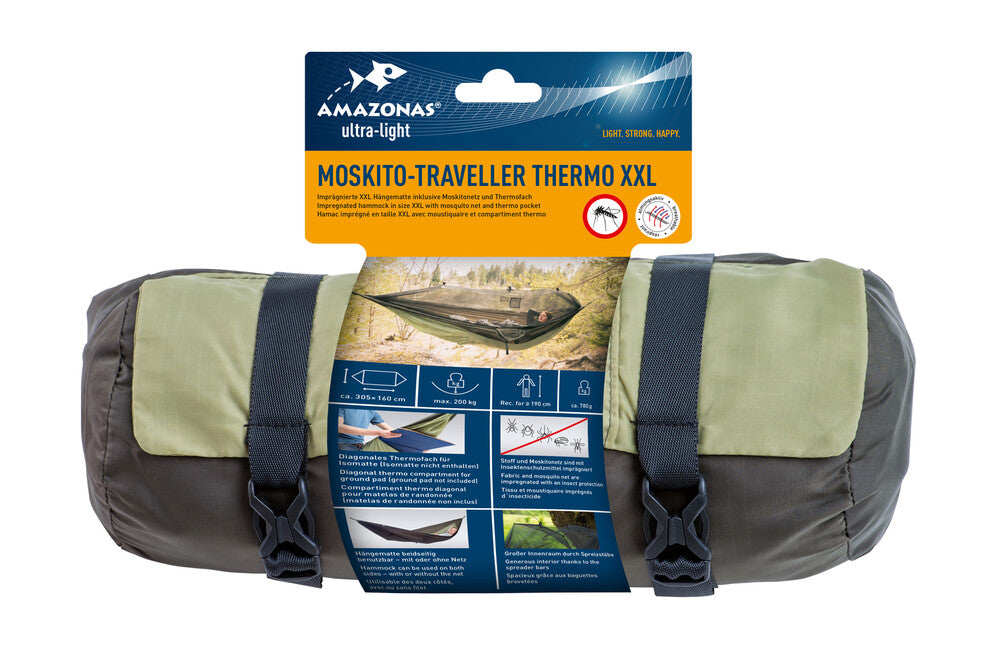 Amazonas Mosquito Traveller Thermo термальна гамак XXL