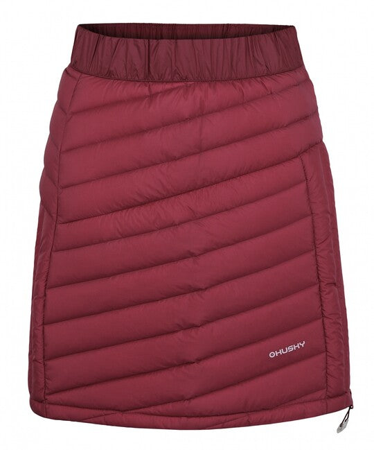 HUSKY Frozy жіноча пухова спідниця, бордова