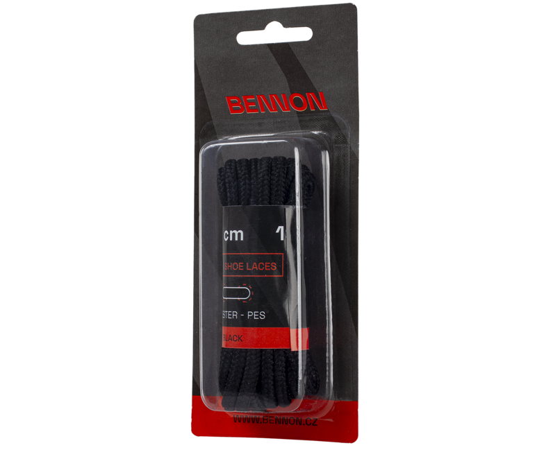 BENNON Laces Black Box шнурки для взуття 190 см